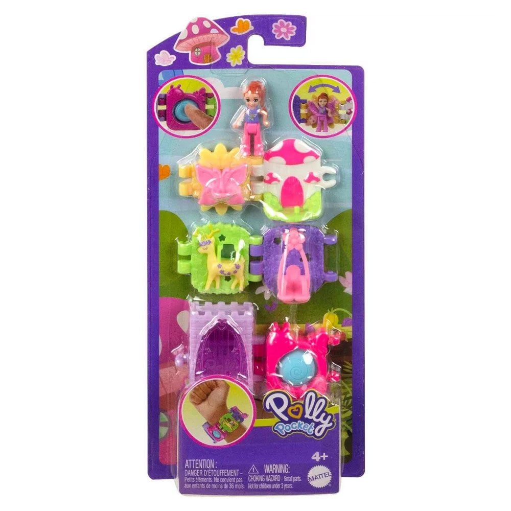 Polly Pocket Bileklik Olabilen Sevimli Oyun Setleri HKV69