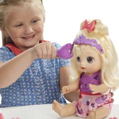 Baby Alive Bebeğimle Saç Tasarımı Sarışın E5241