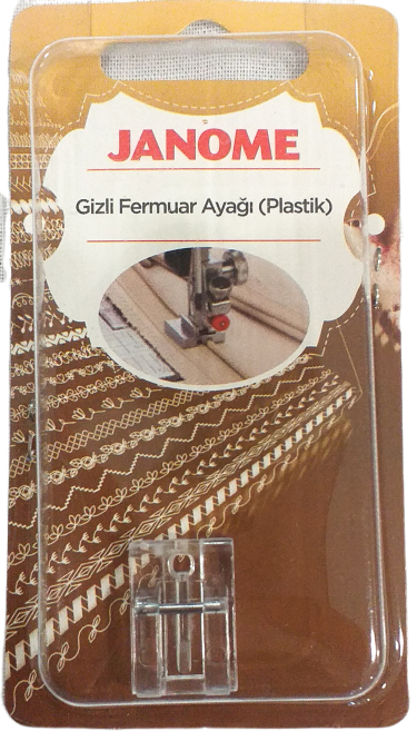 Gizli Fermuar Ayağı