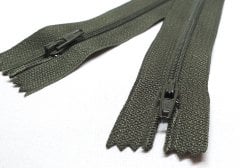 20cm Black Pants Zipper 10 Pieces