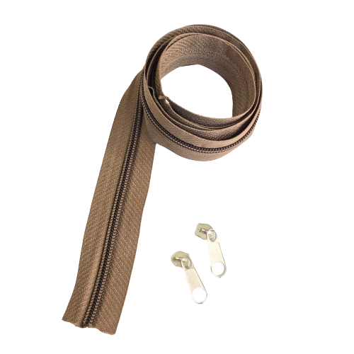 Milk Brown Type10 Meter Zipper