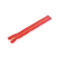 5 Pieces 18cm Red Metal Zipper