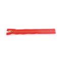 5 Pieces 18cm Red Metal Zipper