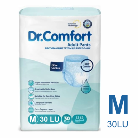 Dr.Comfort  Emici Külot  M 30 lu