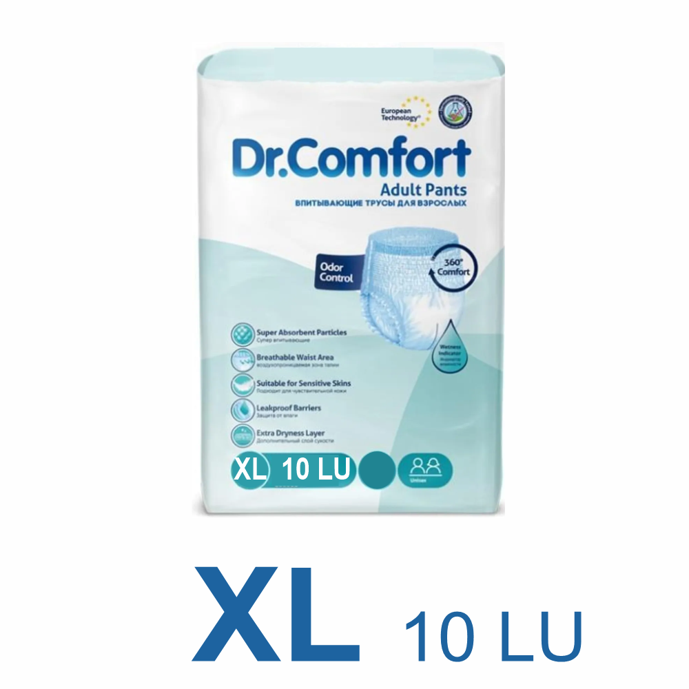 Dr.Comfort  Emici Külot XL 10 lu