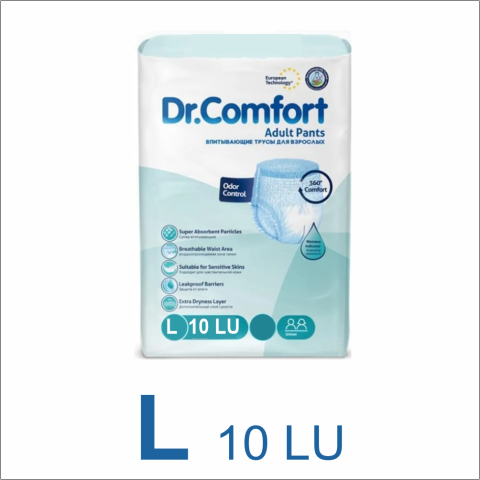 Dr.Comfort  Emici Külot  L 10 lu