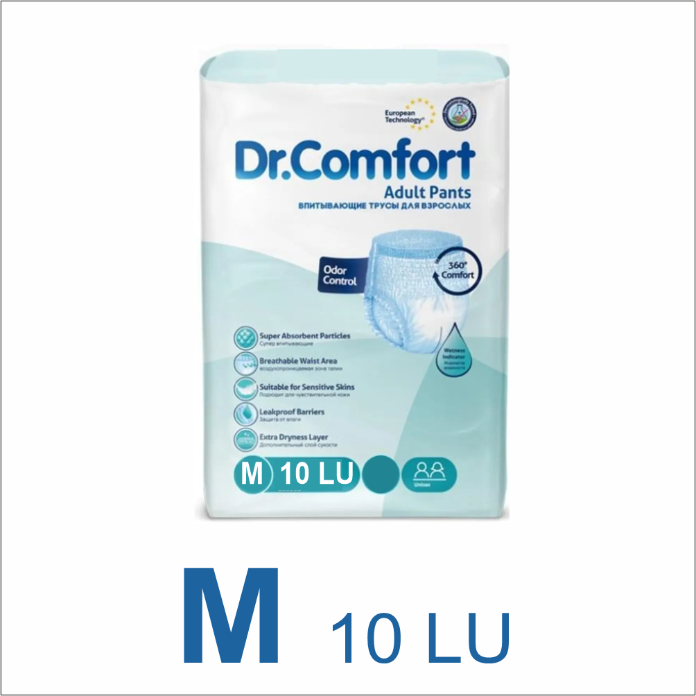 Dr.Comfort  Emici Külot M 10 lu