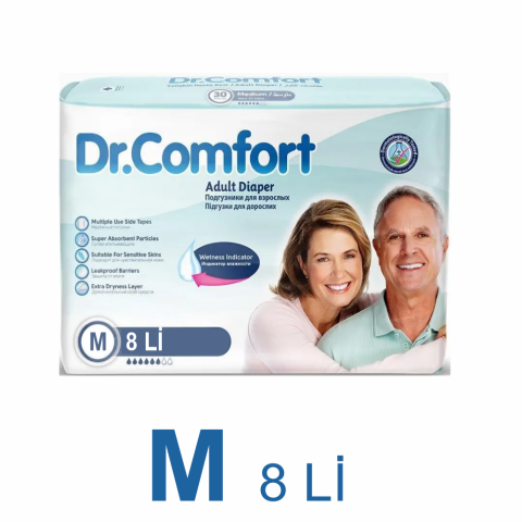 Dr.Comfort  Belbantlı Hasta Bezi M 8 li