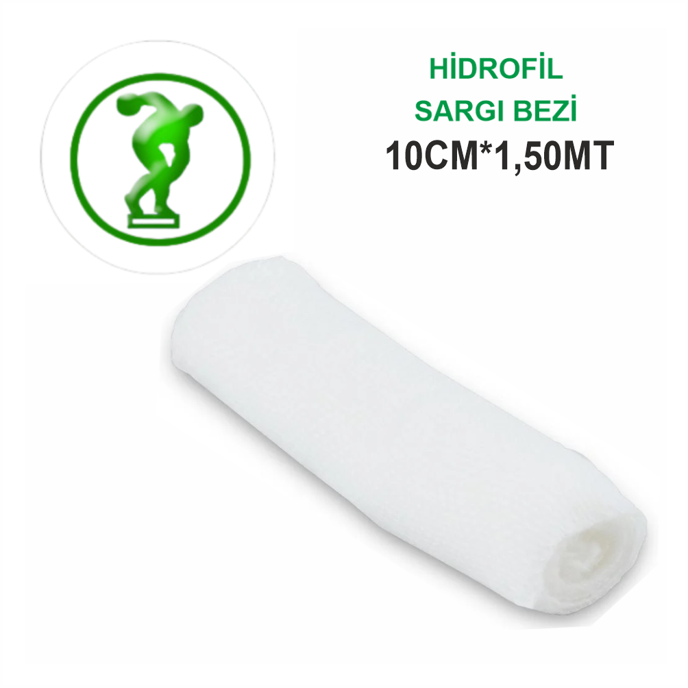 Hidrofil Sargı Bezi 10CM*1,5 MT