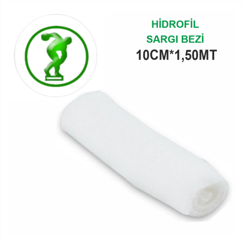 Hidrofil Sargı Bezi 10CM*1,5 MT