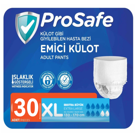 Prosafe Emici Külot Hasta Bezi 30'lu XLarge