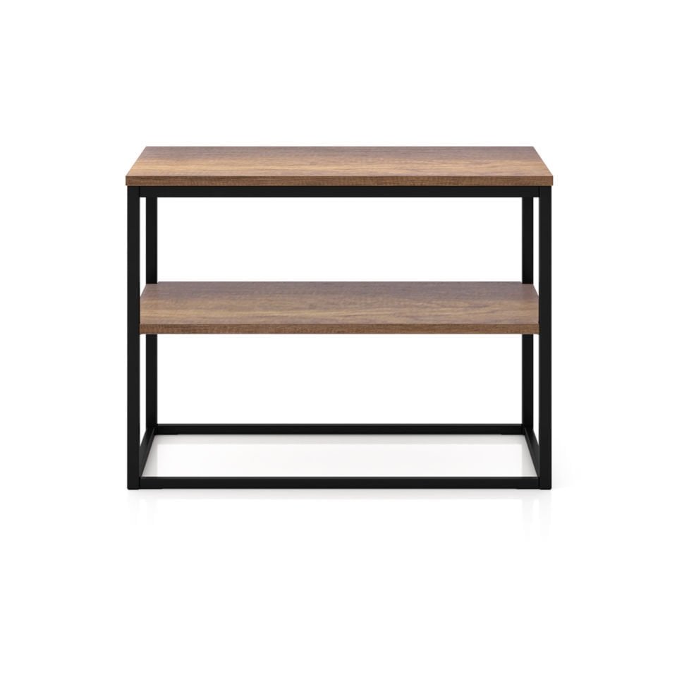 Grace 72 Komodin Siyah-Ceviz