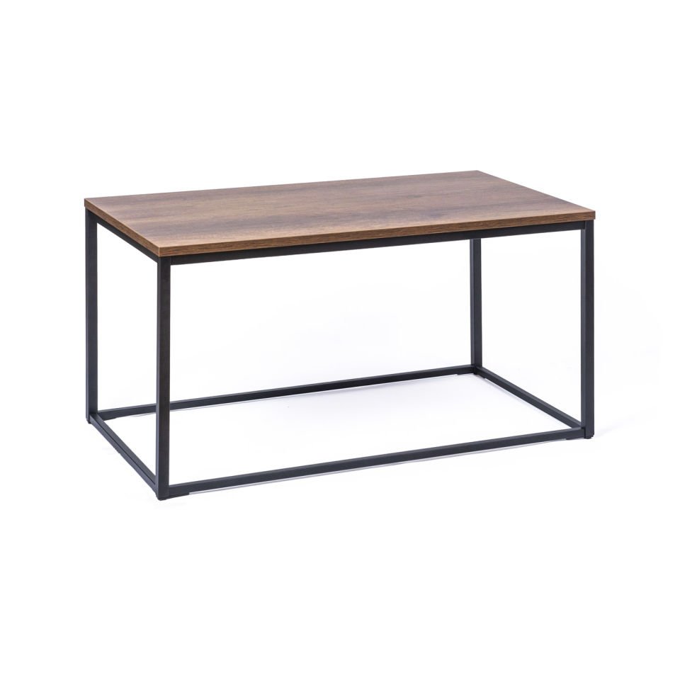 Grace 90 Orta Sehpa Siyah-Ceviz