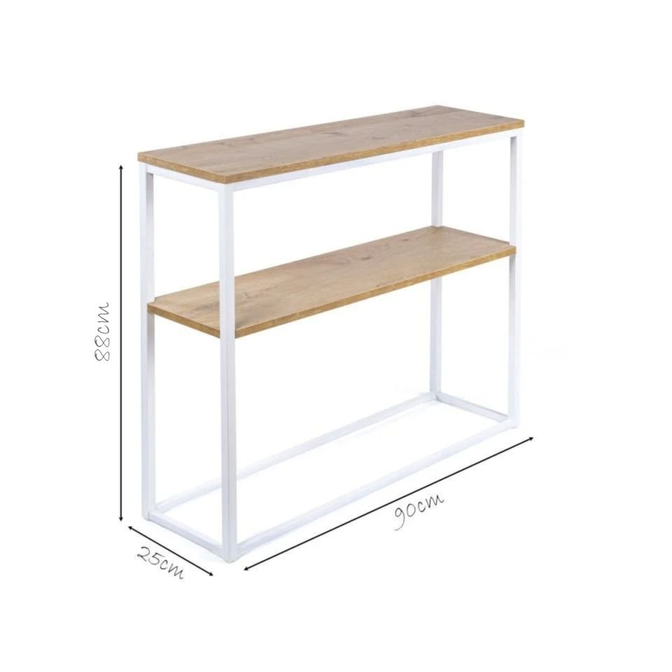 Grace 90 Dresuar Beyaz-Meşe