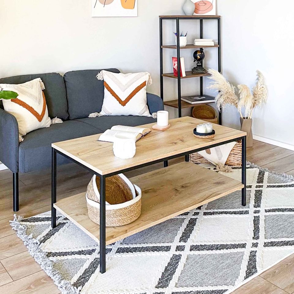 Connell 107 Orta Sehpa SİYAH-MEŞE