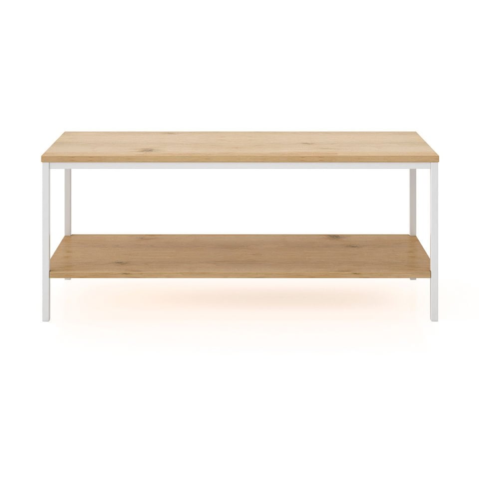 Connell 113 Orta Sehpa Beyaz-Meşe