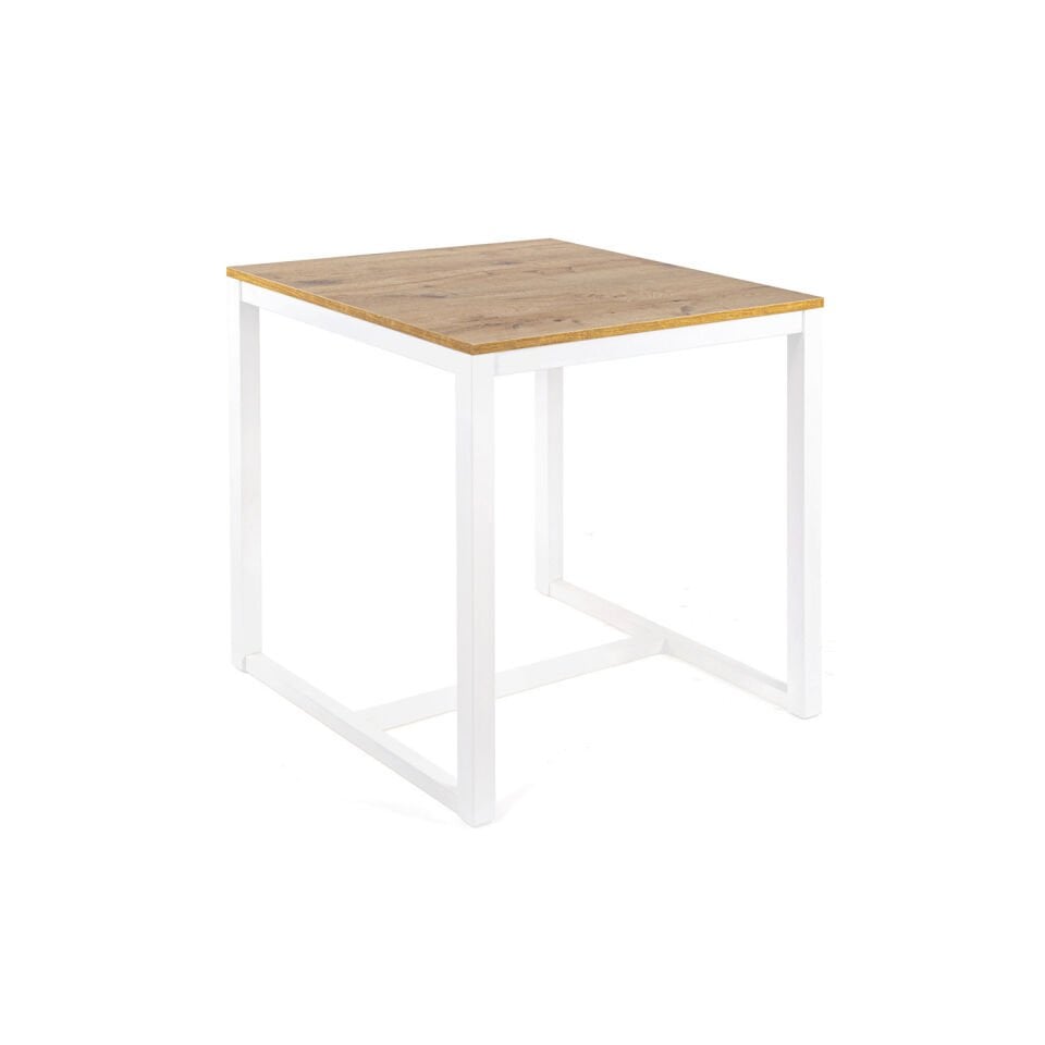 Hector's 72 Yemek Masası Beyaz-Meşe