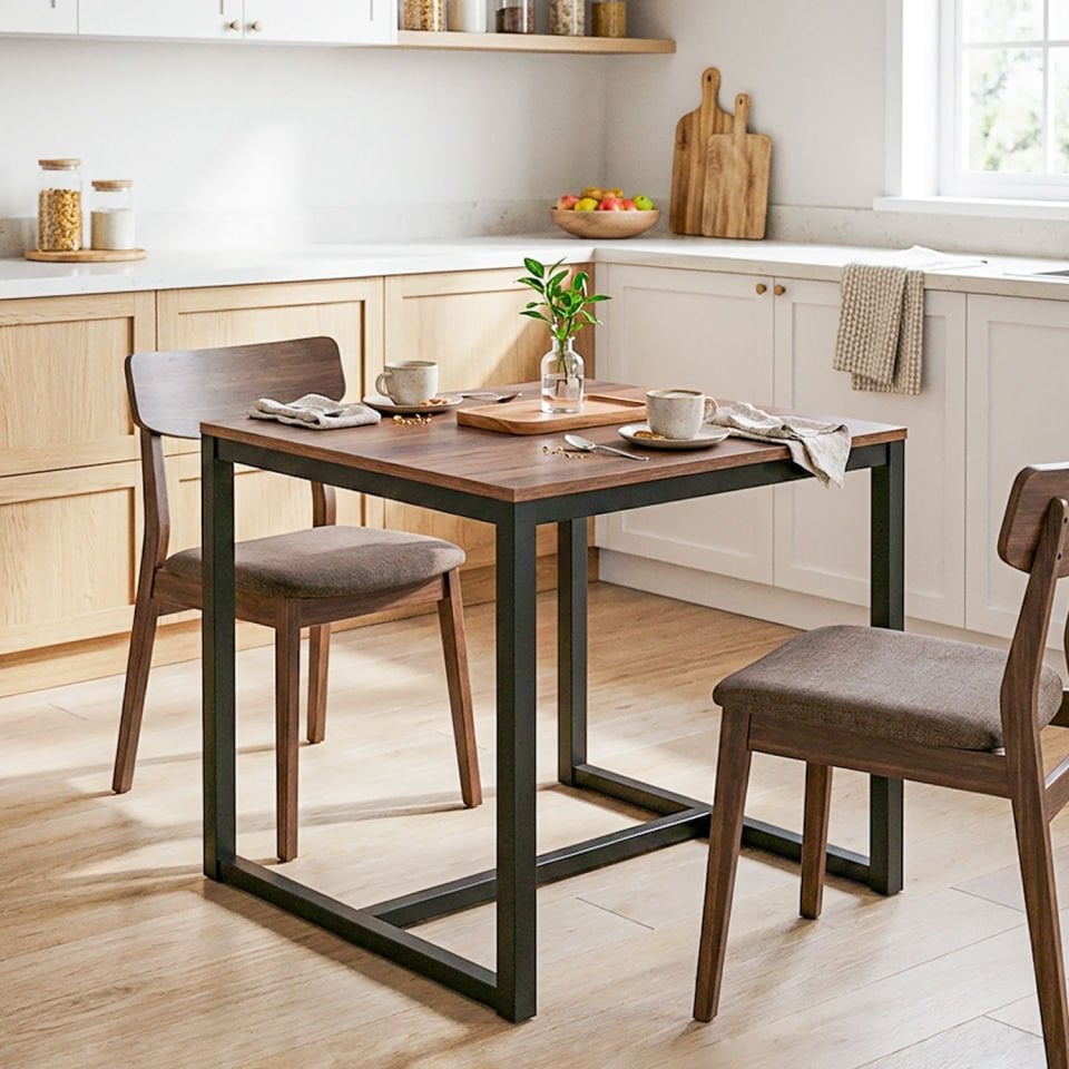 Hector's 72 Yemek Masası Siyah-Ceviz