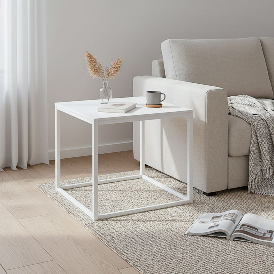 Stark's 51 Yan Sehpa Beyaz