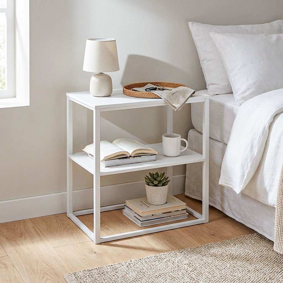 Stark'd 55 Komodin Beyaz