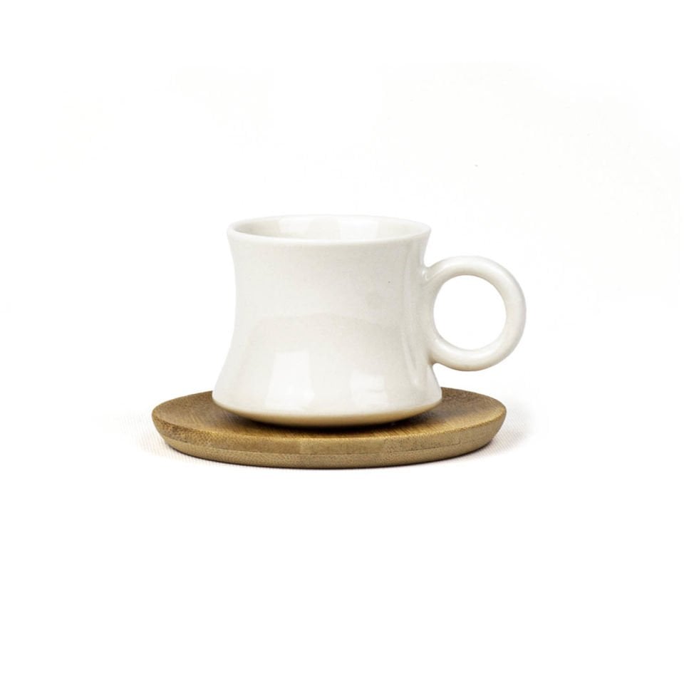 Bambum Largi 6'lı Fincan Takımı Beyaz