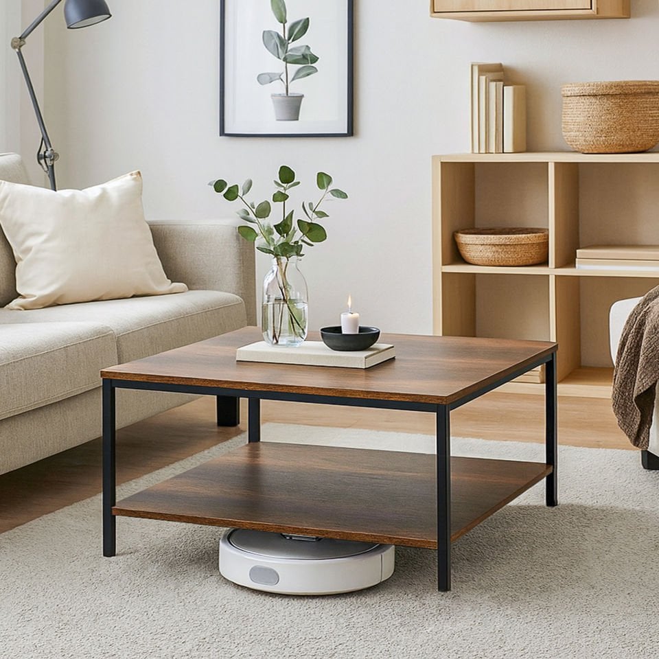 Connell's 90 Orta Sehpa Siyah-Ceviz