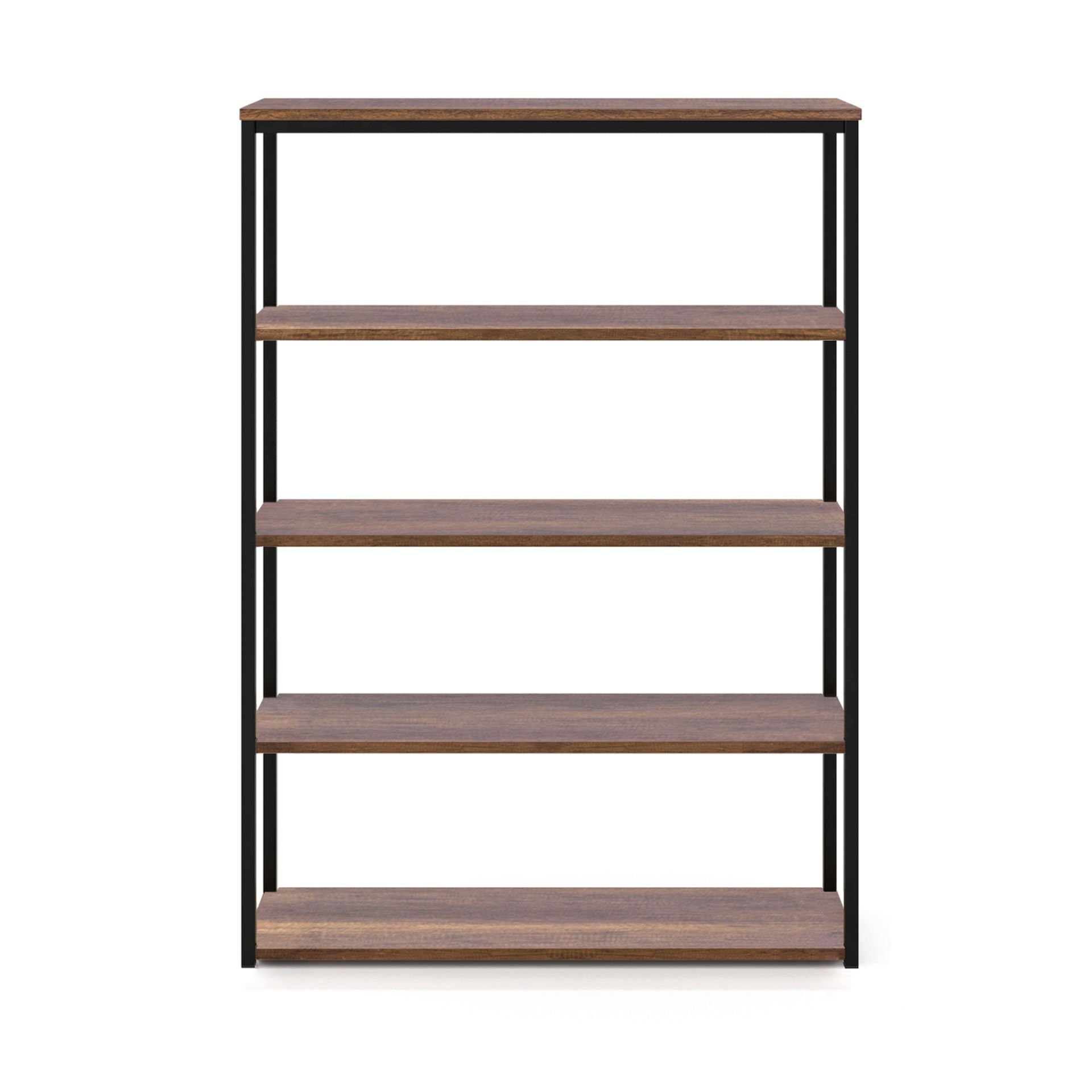 Connell 90 Kitaplık Siyah-Ceviz