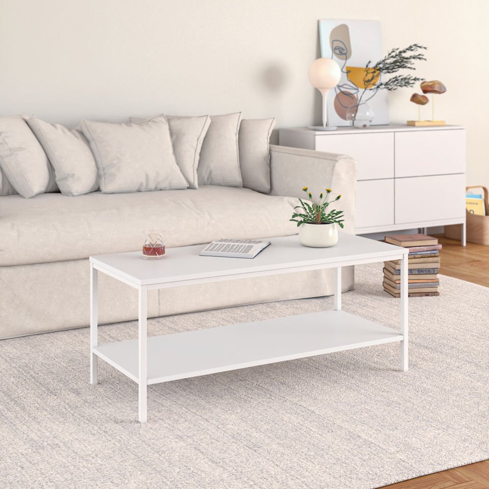 Connell 113 Orta Sehpa BEYAZ-BEYAZ