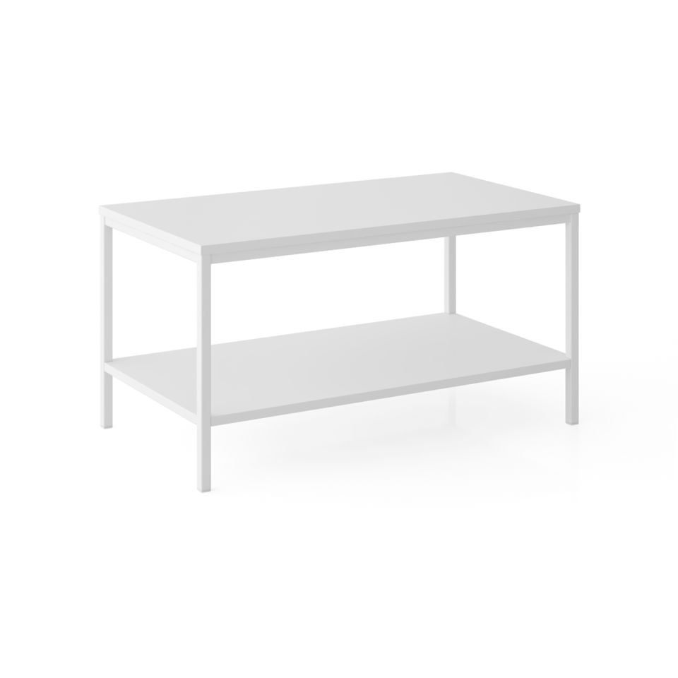 Connell 90 Orta Sehpa Beyaz-Beyaz