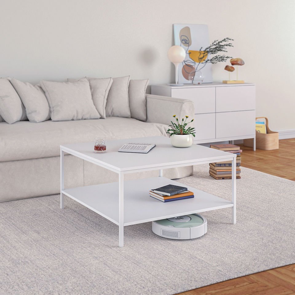 Connell's 90 Orta Sehpa BEYAZ-BEYAZ