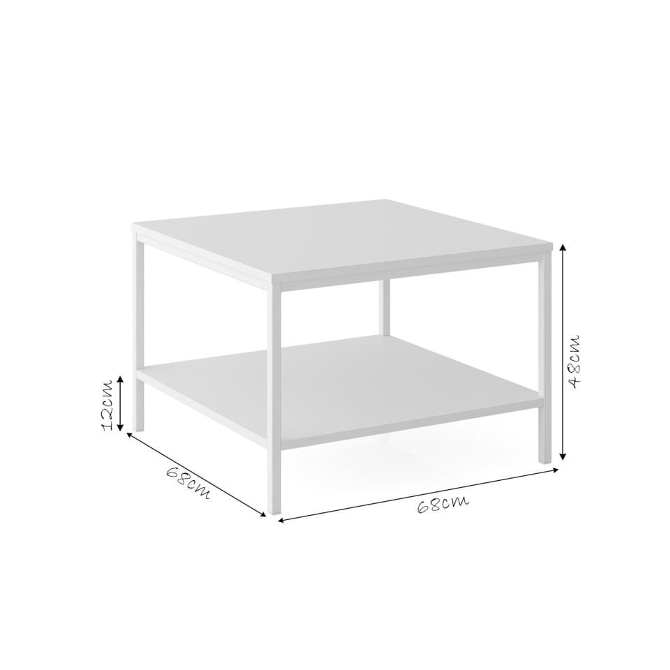 Connell's 68 Orta Sehpa Beyaz-Beyaz