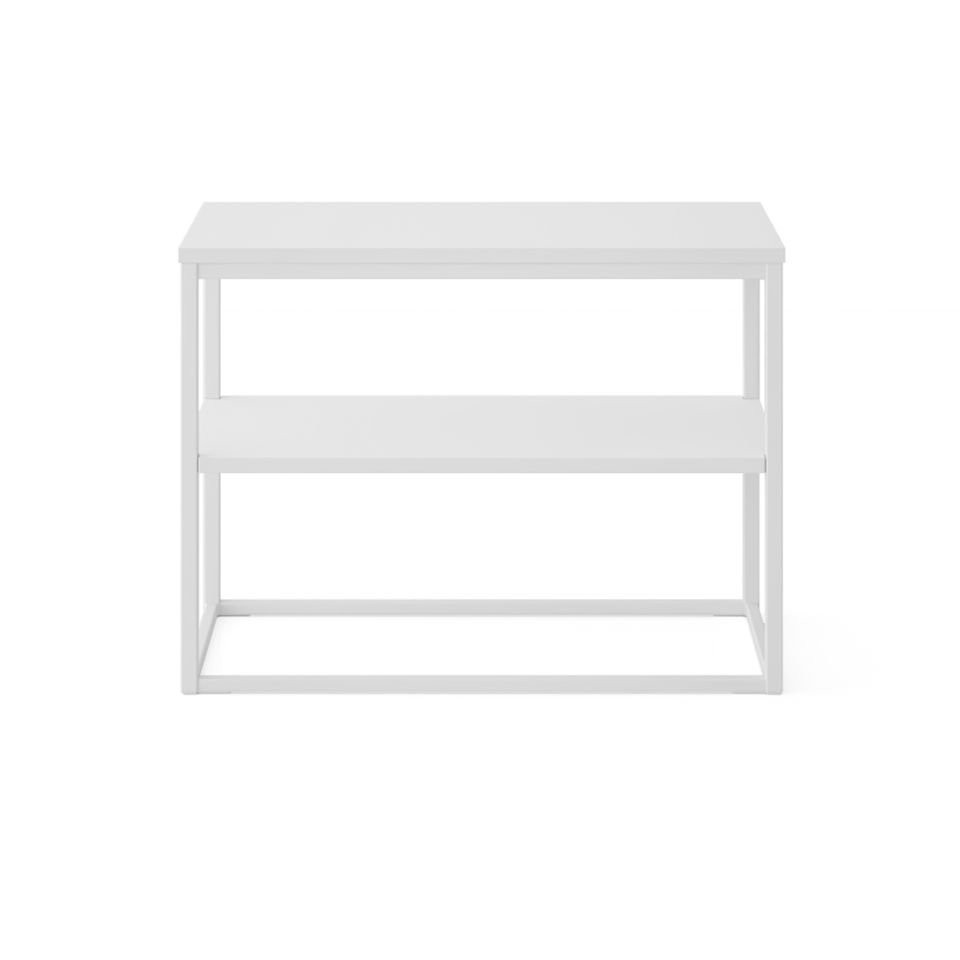 Grace 72 Yan Sehpa Beyaz-Beyaz