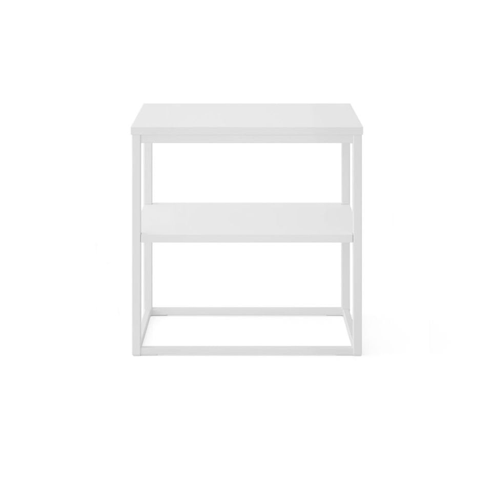 Grace'd 55 Komodin Beyaz-Beyaz