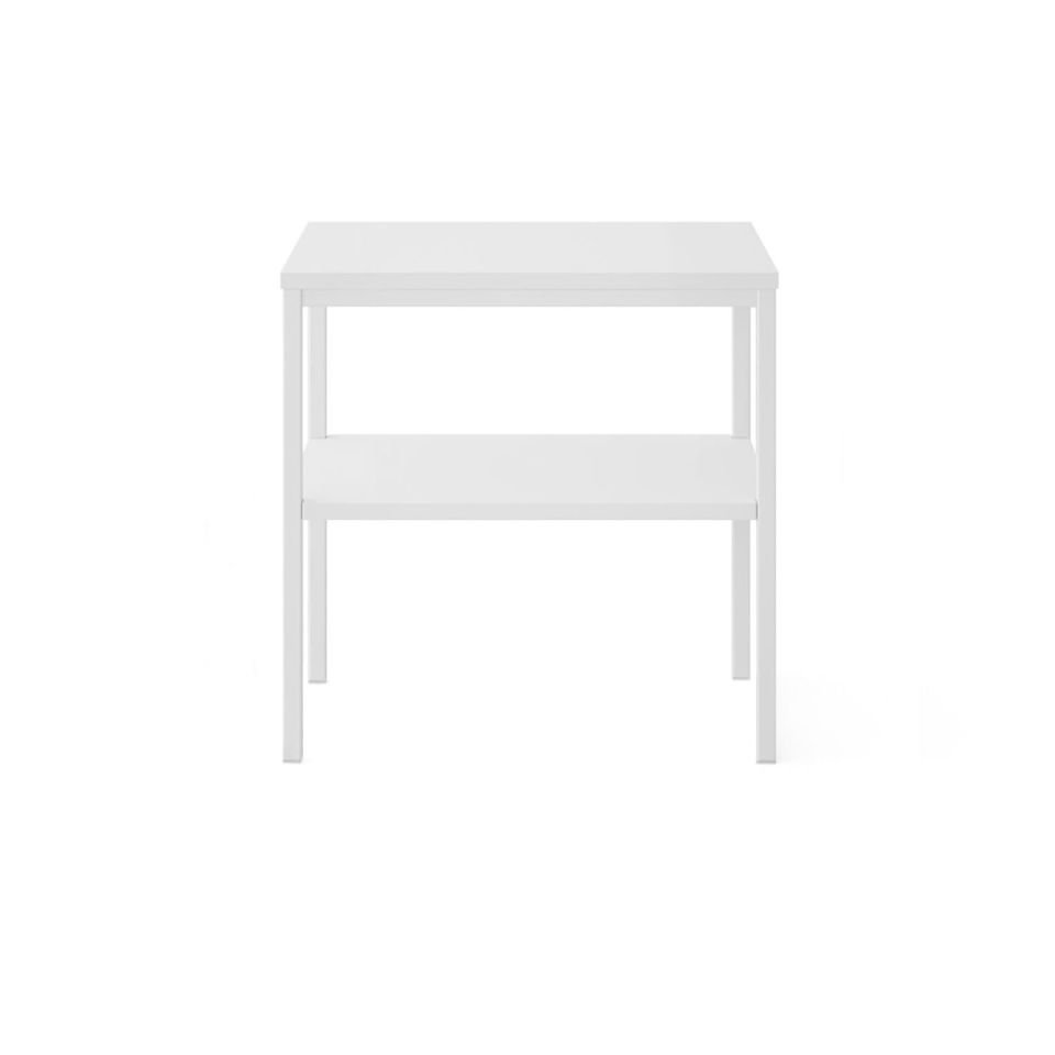 Connell 55 Yan Sehpa Beyaz-Beyaz