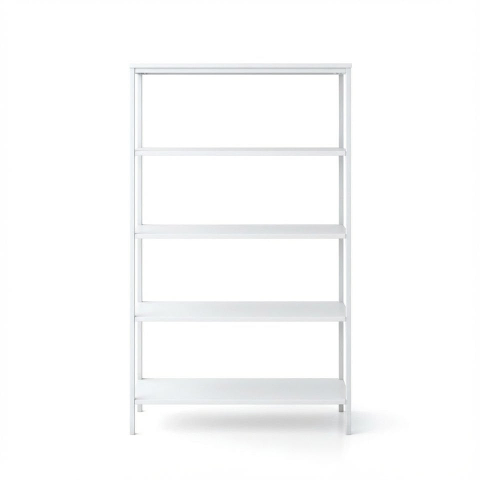 Connell 90 Kitaplık Beyaz-Beyaz