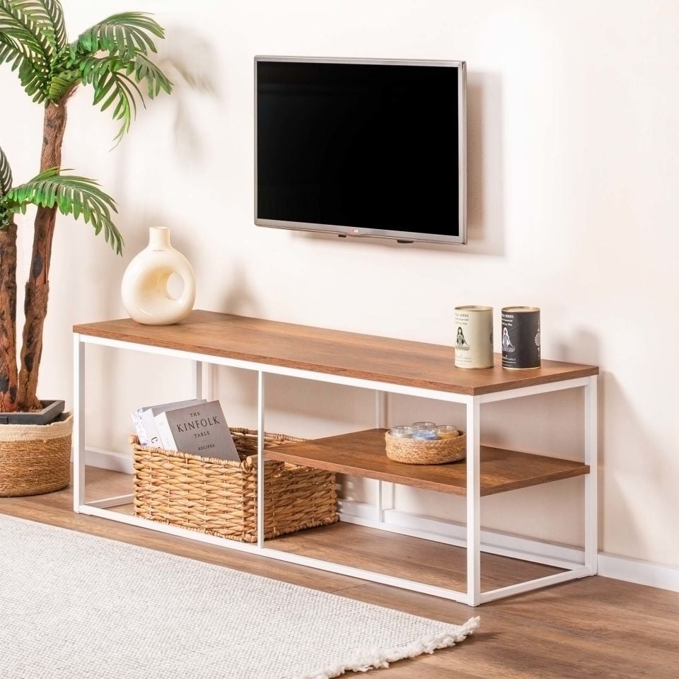 Grace 139S TV Ünistesi BEYAZ-CEVİZ