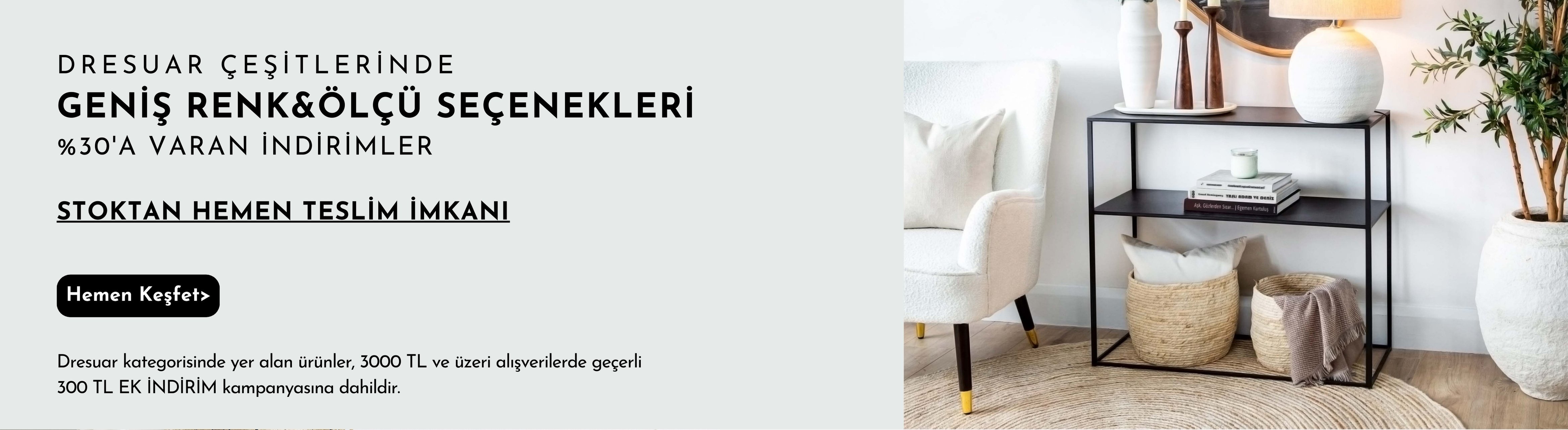 ruumod dresuar modelleri renk ve ölçü seçenekleri metal ahşap yeni yıl kampanyaları cazip fiyatlar indirim
