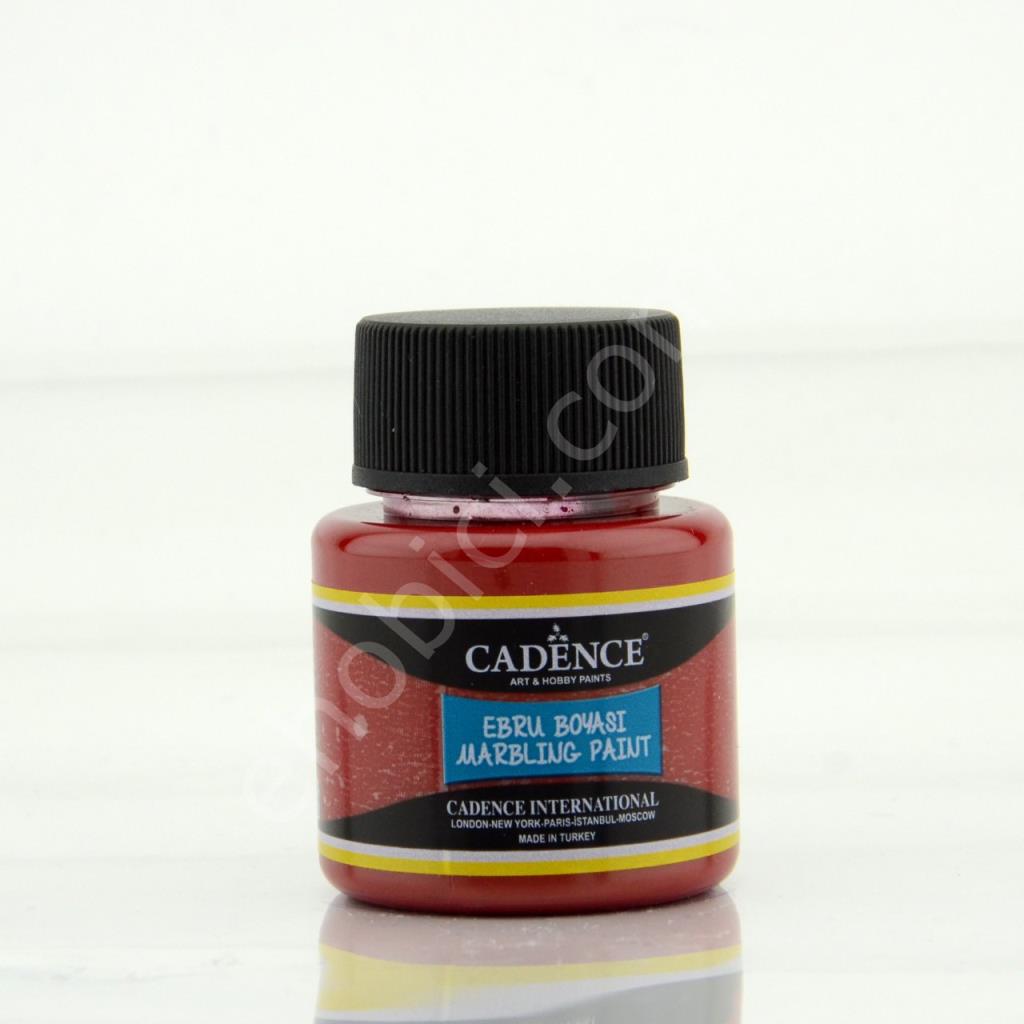 Cadence Ebru Boyası 856 Kırmızı 45ml