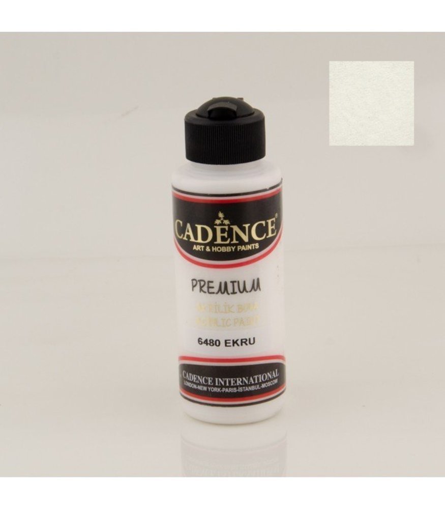 Cadence Akrilik Boya 6480 Ekru Ahşap Boyası 120ML