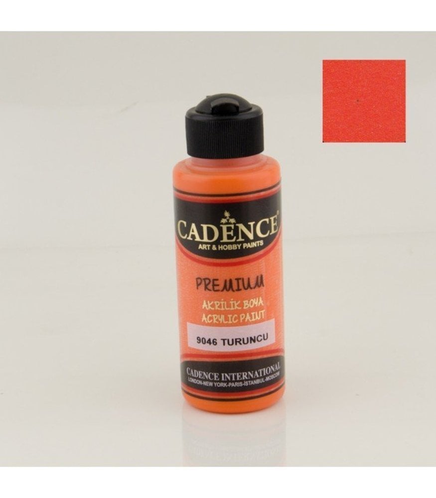 Cadence Akrilik Boya 9046 Turuncu Ahşap Boyası 120ML