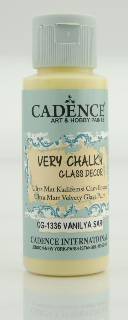 Cadence Very Chalky Glass CG-1336 Vanilya Sarı