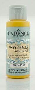 Cadence Very Chalky Glass CG-1338 Sarı