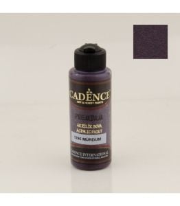 Cadence Akrilik Boya 1296 Mürdüm Ahşap Boyası 120ML