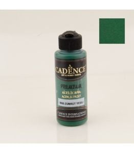 Cadence Akrilik Boya 9050 Zümrüt Yeşili Ahşap Boyası 120ML