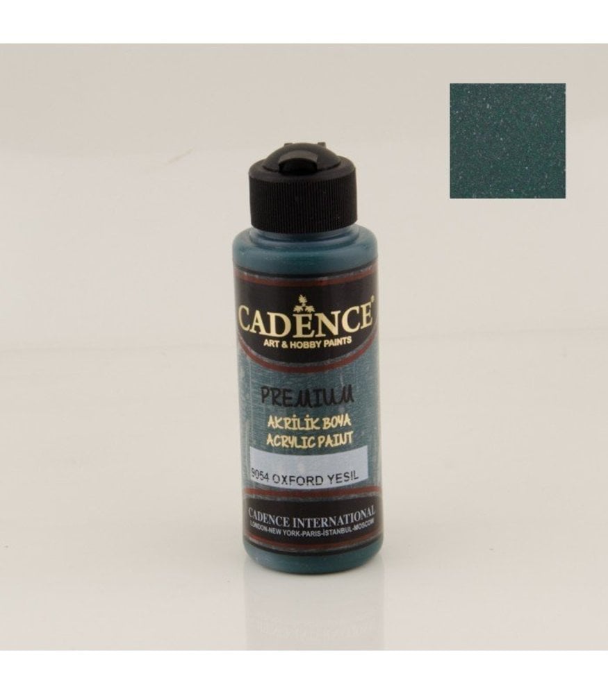 Cadence Akrilik Boya 9054 Oxford Yeşili Ahşap Boyası 120ML