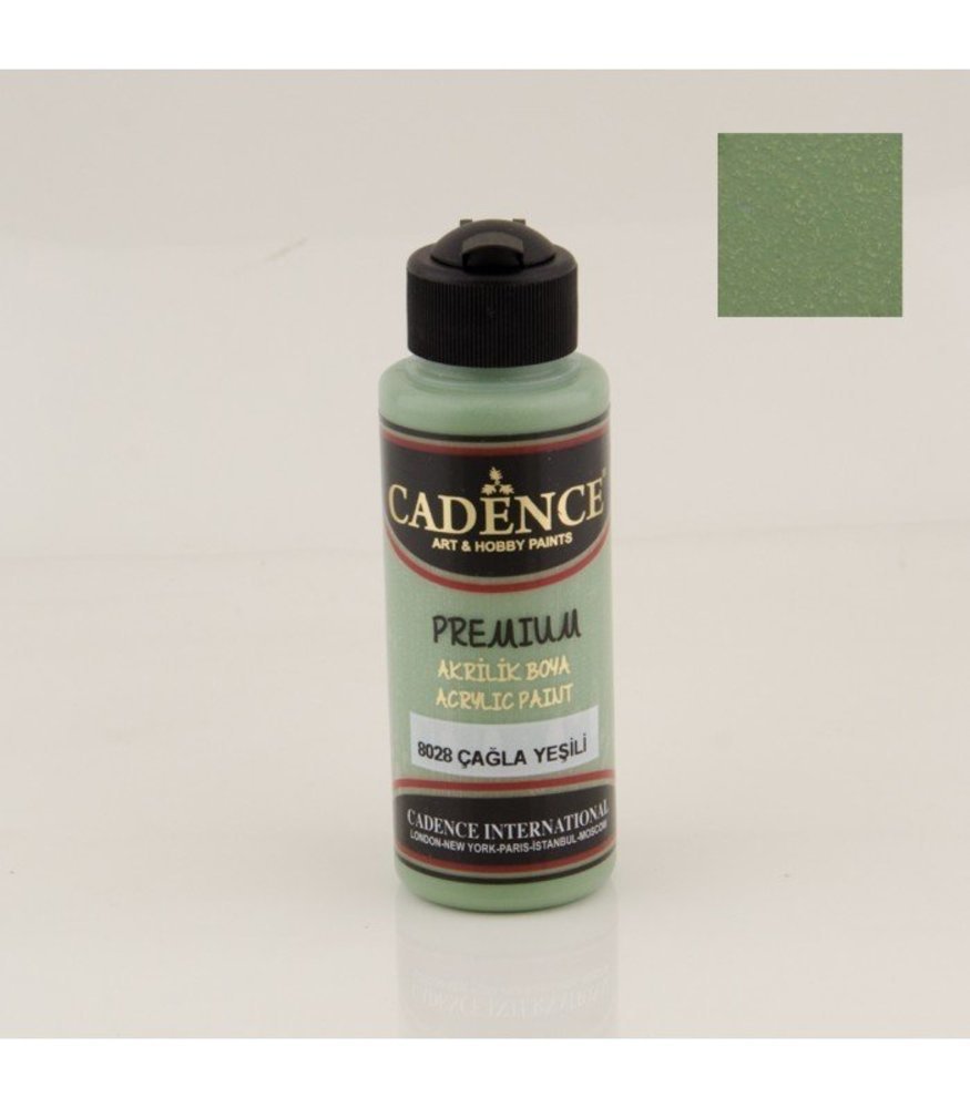 Cadence Akrilik Boya 8028 Çağla Yeşili Ahşap Boyası 120ML