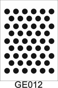 Geometrik Desenler Stencil Şablon (15x20) GE-012