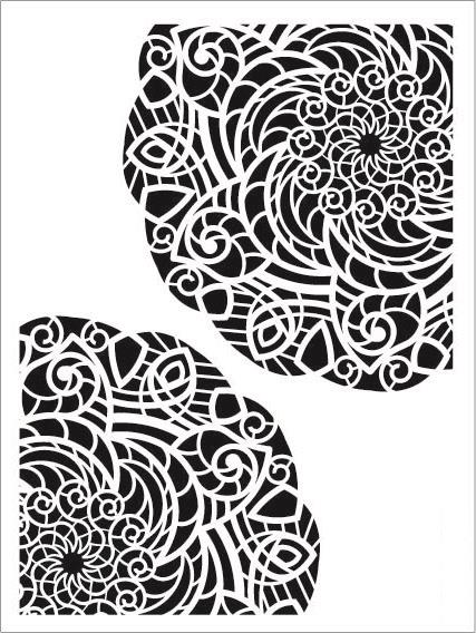 Cadence NBS Stencil NBS-06 - 15x20cm