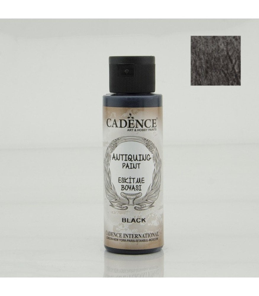 Cadence Eskitme Boyası 305 Siyah Antiquing 70ml