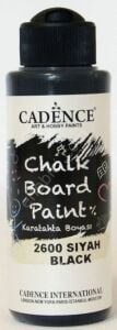 Cadence Kara Tahta Boyası - 2600 Siyah 120ML